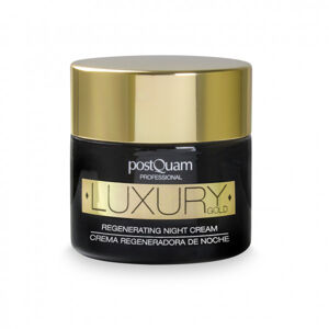 Regeneračný nočný krém - Luxusný zlatý 50 ml, Postquam GOLD02